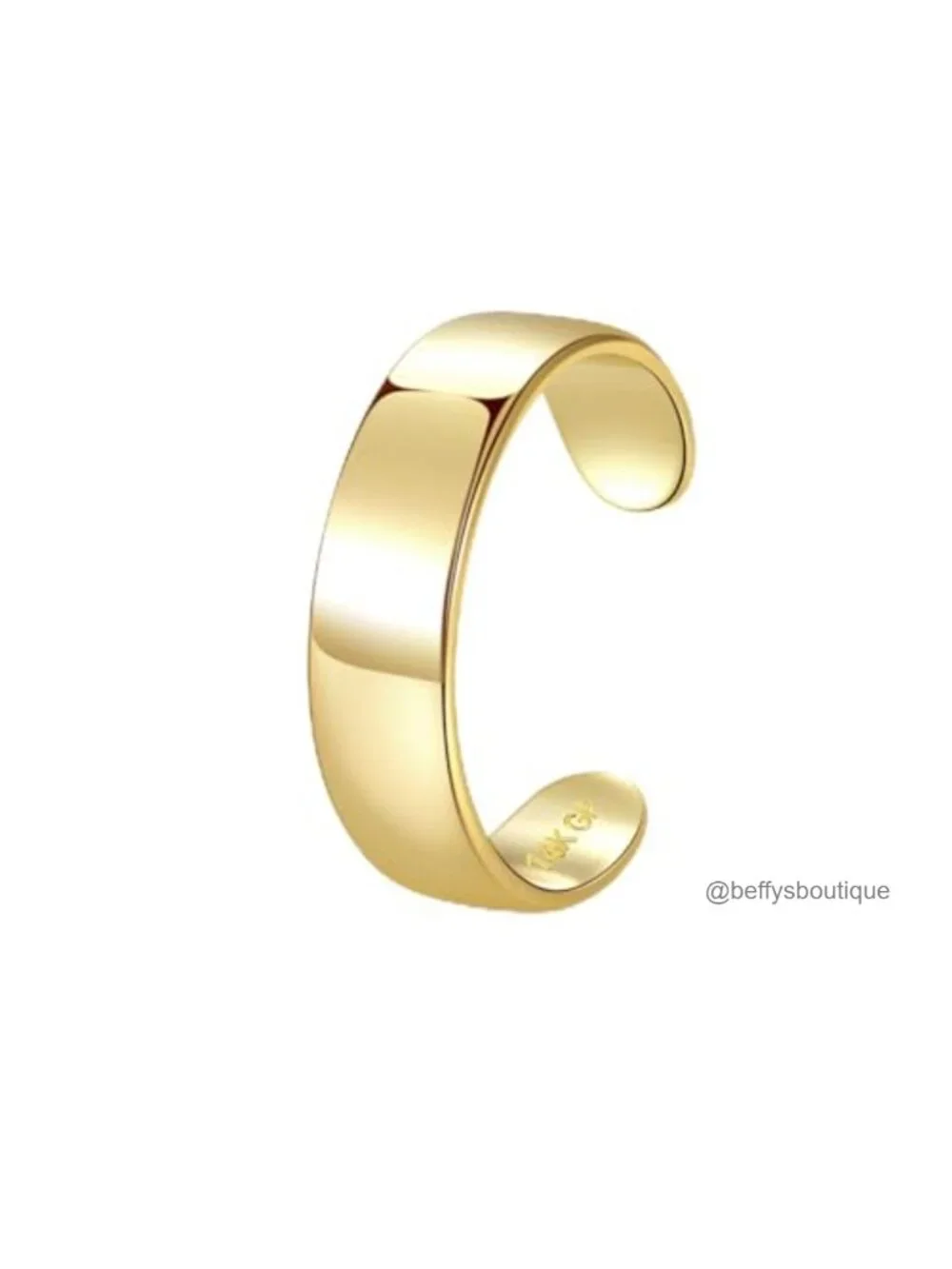 14K Gold Filled Toe Rings for Women Adjustable Non Tarnish Solid Real Gold,